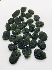 1PC MOLDAVITE METEORITE IMPACT GLASS CZECH - WITH CERTIFICATE OF AUTHENTICITY picture