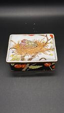 Vintage Chinemel enamel box hand-painted by b yee picture