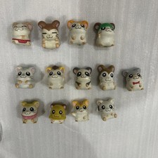Hamtaro Ham Ham Hamutaro Pencil Toppers Figure Lot of 13 Japan Anime Vintage picture