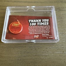 Raising Cane’s 100 Restaurant 2011 Pin Rare Employee (Last One) picture
