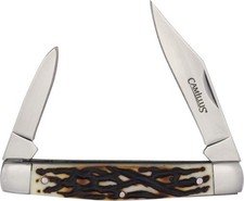 Western Camillus Pen Folder Faux Stag 3 1/2
