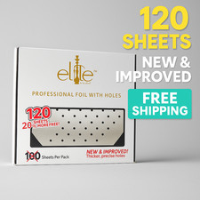 Hookah Foil with Holes – 120 Sheets Pack picture
