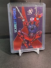 2017 Fleer Ultra Spider-Man Scarlet Spider EX Century Purple 23/36 picture