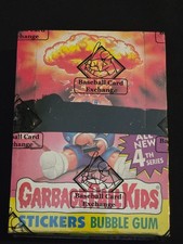 1986 Topps Garbage Pail Kids Series 04 wax box w/o price purple cloud BBCE picture