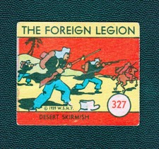 1939  R54 The Foreign Legion # 327  Desert Skirmish Crease picture