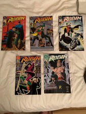 Robin #1-5 lot. Second Printing (DC Comics January 1991) picture