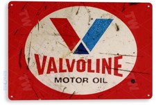 Valvoline Gas Oil Sign, Station, Garage, Auto Shop, Retro Rustic Tin Sign A669 picture