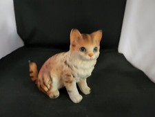 Lefton Orange Tabby Cat Figurine H6364 picture