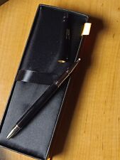 Cross Spire Black Lacquer Rolling Ball Pen Chrome Appointments  picture