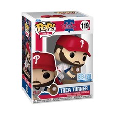 Funko POP MLB: Trea Turner Philadelphia Phillies Exclusive Figure #119 picture