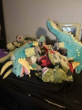 3x Monster Hunter Round 1 Exclusive Plushies (Rathalos, Rathian, Zinogre) picture