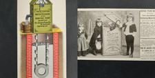 1880 antique PERFECTION WATER ELEVATOR and PURIFYING PUMP st joseph mo AD CARD picture