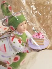 MacKenzie Childs Patience Brewster Sweets Paradise Angel Ornament NEW W/Box picture