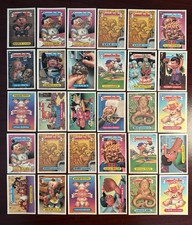 1988 Garbage Pail Kids 15th Series 15 Lot of 30 Non Die Cut Cards Topps GPK RARE picture