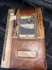 Vtg Jamaica Handmade Natural Leaf Photo Album Caribbean Folk Art Souvenir NIP picture