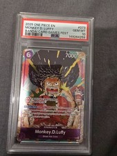 psa 10 monkey d luffy picture