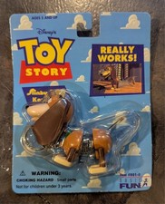 Basic Fun Toy Story Slinky Dog Keychain Disney Franchise 1995 NOS Fast Shipping picture