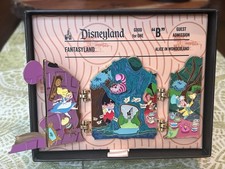 WDI MOG D23 2026 Disney Attraction Panorama Alice in Wonderland LE400 Pin picture