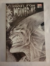 Hunt for Wolverine #1 Adam Kubert 1:1000 Remastered Sketch Variant 2018 NM NYCC picture