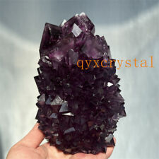 1kg+ Purple Alunite Crystallization Crystal Cluster Specimen Point Obelisk 1PC picture