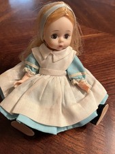 Vintage Madame Alexander Doll - Alice in Wonderland, new, 8” tall picture