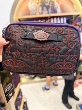 In Hand Universal HHN Halloween Horror Nights 2026 Logo Lug Coupe Crossbody Bag picture