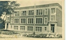 Postcard Antique RPPC View of High School in Elvira, IA. aa2 picture
