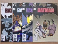 Batman Year One 404 405 406 407 Mazzuchelli 1987 DC 404-407 1-4 Lot Of 4 picture