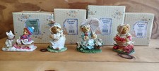 Enesco Cherished Teddies Lot Erica Megan Kimberly Hannah 1996-1998 Mint picture