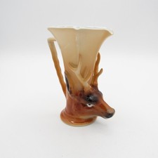 Antique Royal Bayreuth Elk, Moose Tall Creamer picture
