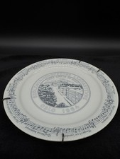 VINTAGE PORSGRUND NORWAY 1964 Commemorative Plate picture