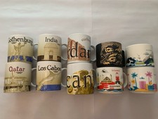 Starbucks Mugs Collector Series 10 Mug Lot  See Descriptions 2-BNWT 7-EUC 1-GUC picture