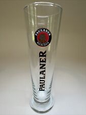 Paulaner Munchen Straight Base Beer Glasses .5 L  10”  Germany picture