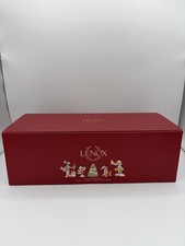 Lenox Disney Winter Fun Goofy, Minnie, Pluto, Donald/Mickey, tree 5-piece figs. picture
