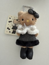 Sanrio Hello Kitty Style Up Mascot – Gray Dress with Poncho Plush Charm picture