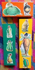 Vintage MCM 60s 70s Anthropomorphic Vegetable Fruit People Kitsch Wall Hangings  picture