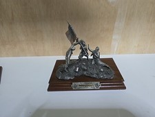 Chilmark FJ Barnum Zouaves 1st Manassas Pewter Sculpture   picture