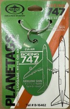 Brand New EVA Airlines PlaneTags MotoArt Brand 747-400 Limited Edition #2772 picture