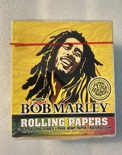 Authentic Bob Marley Rolling Papers Extra Long Leaves. 33 Count (Sealed) picture