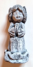 Mt St Helens Volcanic Ash Angel Figurine Vintage 3 in x 2 in  picture