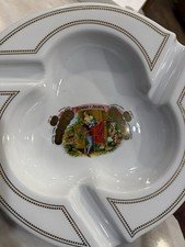 Romeo y Julieta Large Porcelain Cigar Ashtray Vintage Dominican w/ Original Box picture