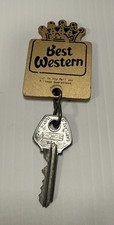 Vintage Best Western Airport Inn Key & Fob Chattanooga TN Room #308 Metal Gold picture