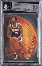 1998-99 METAL UNIVERSE PLANET METAL #6 KOBE BRYANT BGS 8.5 picture