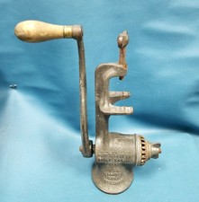 ANTQ Universal Food Chopper No 2 w Bread Crumbler Blade 1899 Clamp Manual picture