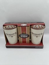 Hershey’s Hot Cocoa Mix Set With Two Mugs- Brand New picture