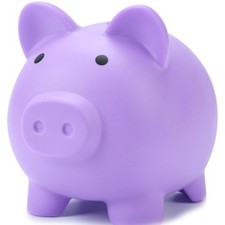 H&W Mini Piggy Bank, Plastic Coin Bank, Unbreakable Money Banks, Cute Piggy Bank picture