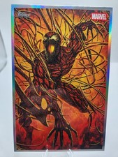 Topps 2026 Marvel Vault Vault Originals Carnage Art Card #VO-05 box topper picture