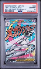 PSA 10 Mega Gardevoir EX Ascended Heroes Premium Poster Collection 032 Pokemon picture