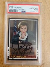 Judge Judy Sheindlin Signed Custom Card - PSA/DNA picture