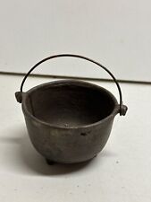 minature footed cast Iron Kettle picture